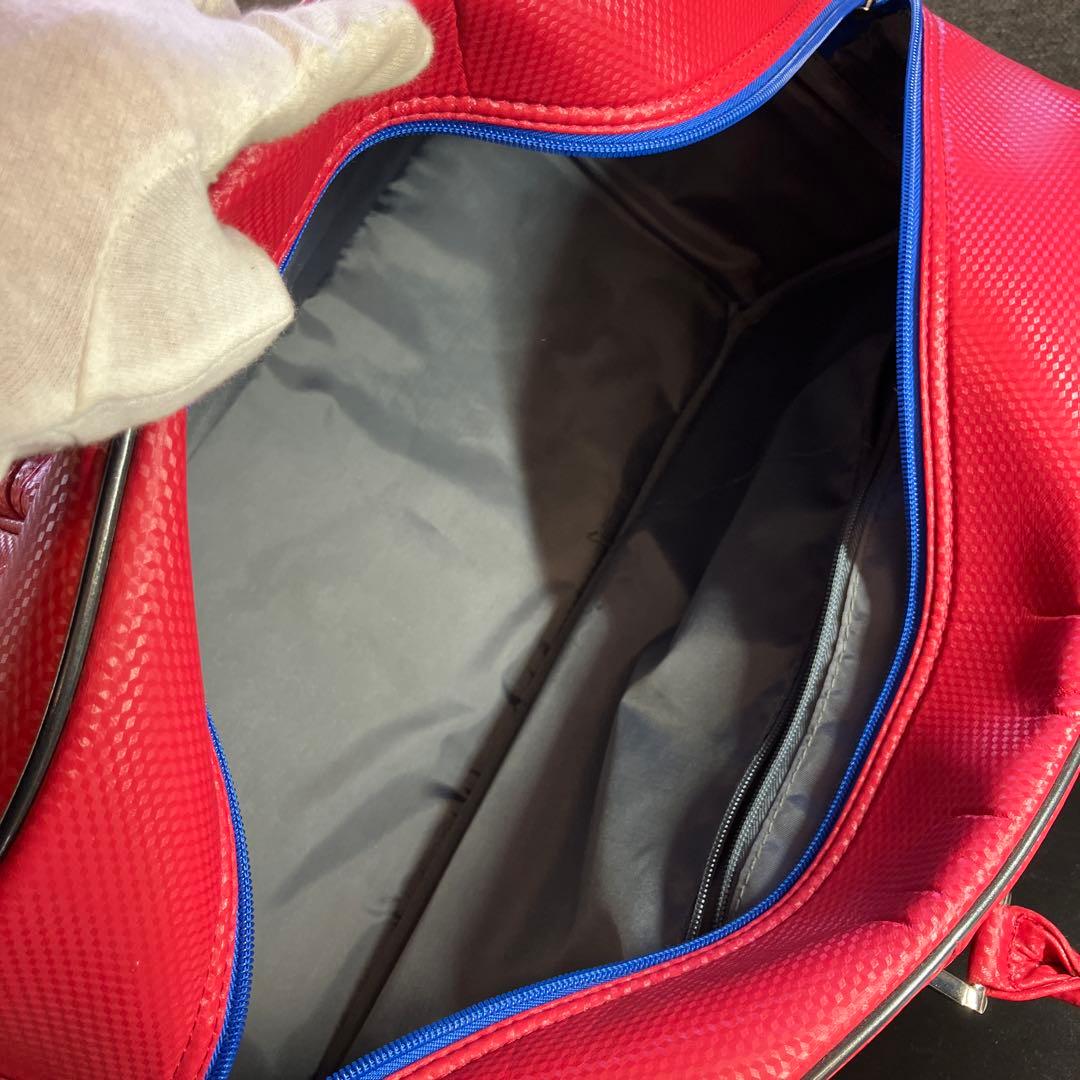 A2511-2050 カステルバジャック ゴルフバッグ レッド ボストンバッグ