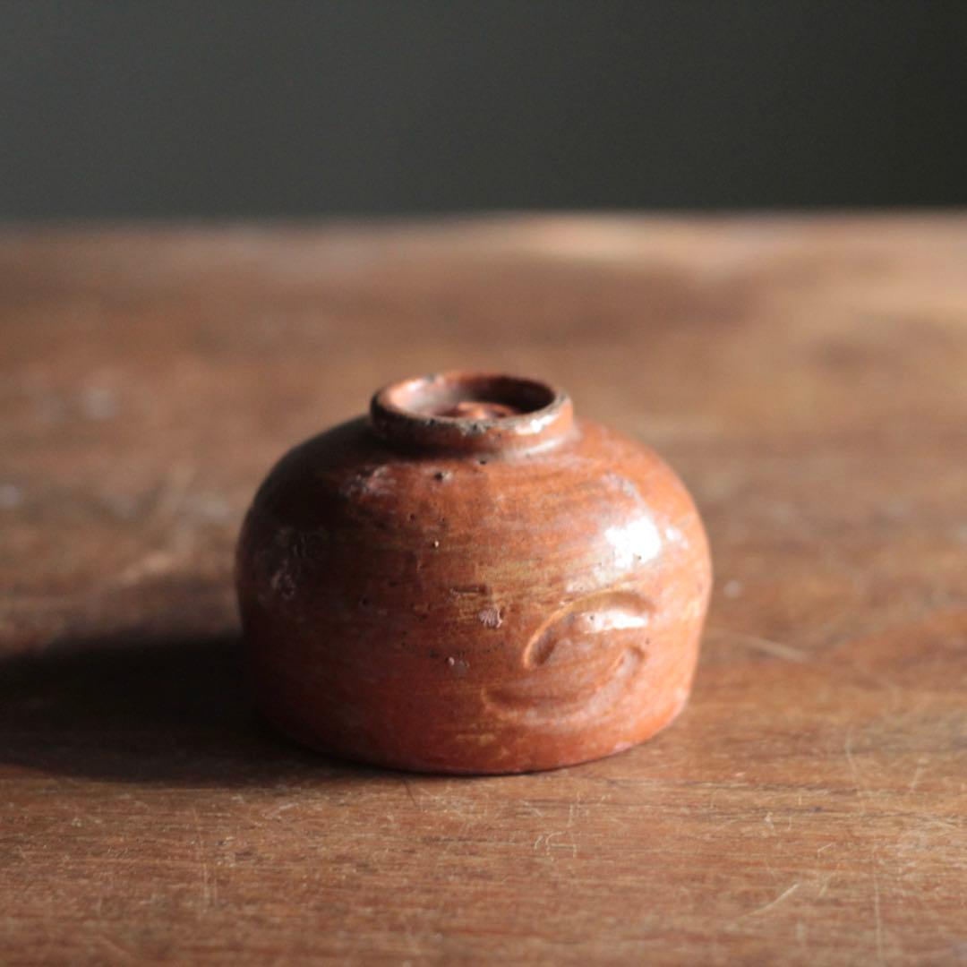 赤楽 小碗 No.5 大盃 小服茶碗 茶籠茶碗 古美術 古道具 アンティーク