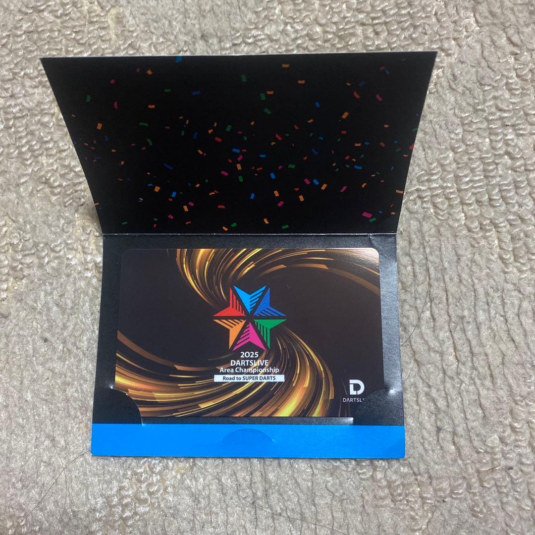 DARTSLIVE Area Championship通過者限定カード