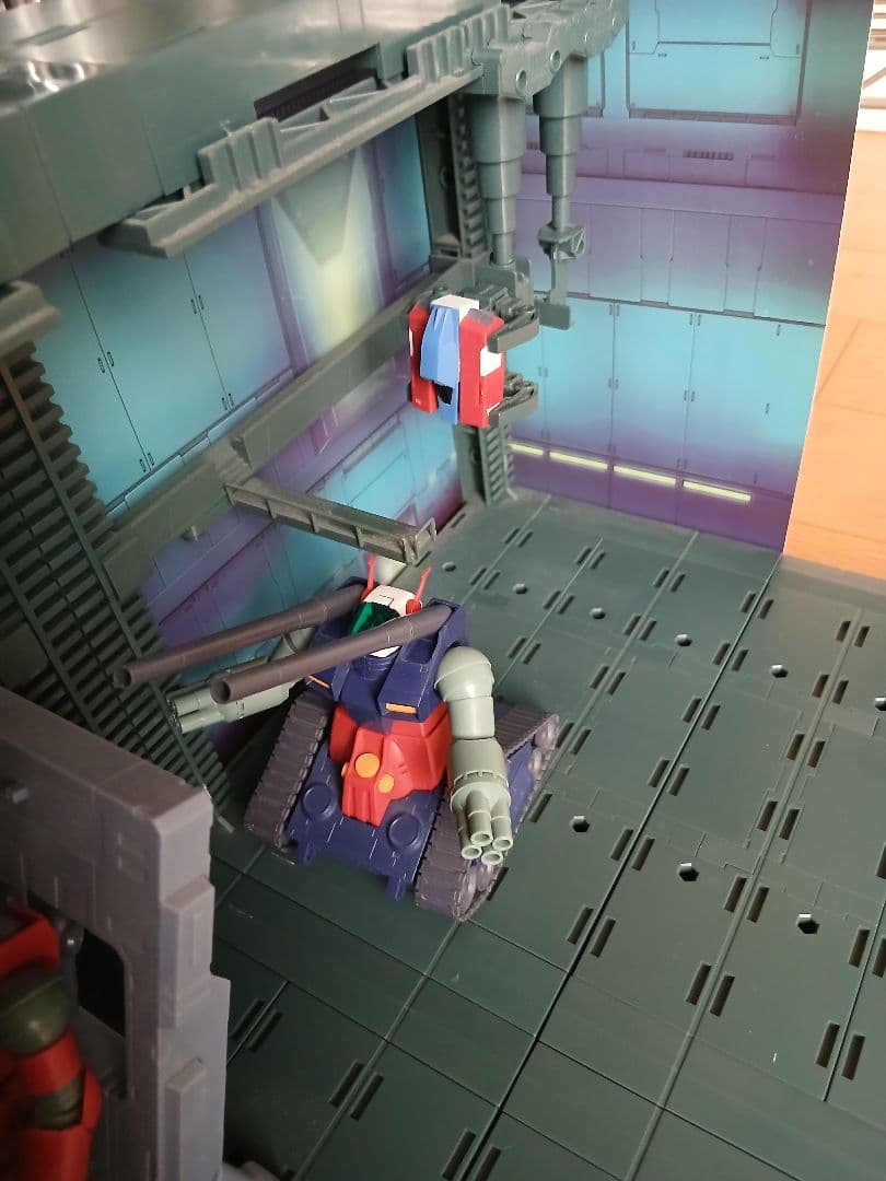 ロボット魂　ガンダム　ジオラマ