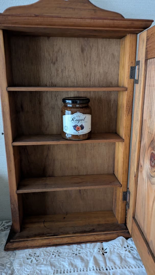 ビンテージ　シェルフキャビネット　スパイス棚　壁掛けアメリカビンテージ