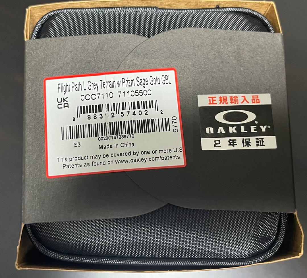 Oakley Flight Path L - Prizm Sage Gold美品