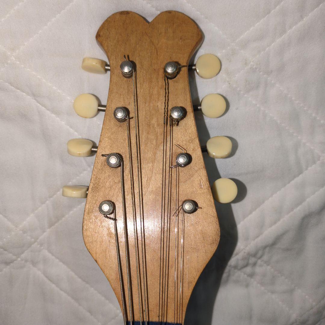 KUNISHIMA MANDOLIN No.4 ハードケース　備品付　マンドリン