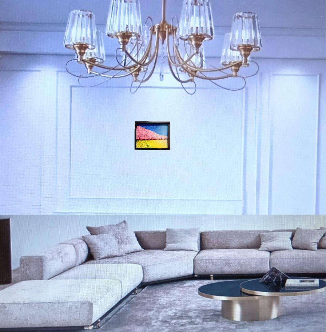 「権現堂公園の桜と菜の花」（未来絵画）