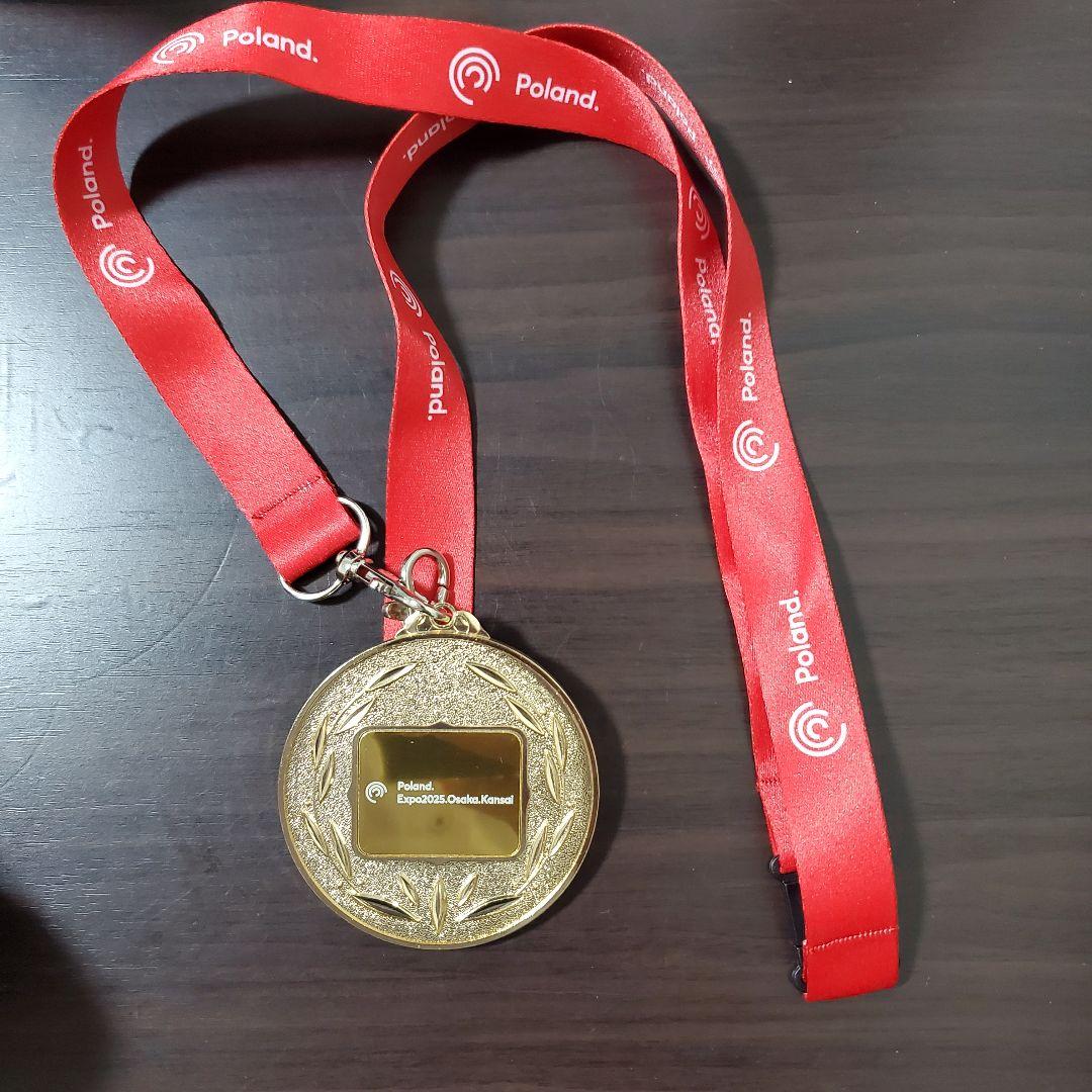 y*u様 万博　Expo 2025 Osaka ポーランド館優先入場付き金メダル