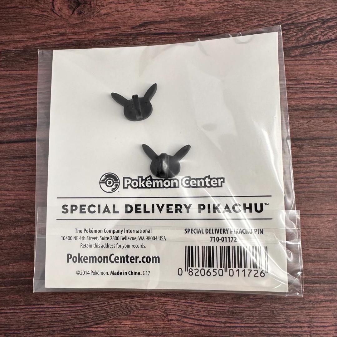 【海外希少品】スペシャルデリバリー ピカチュウ ピンバッジ 初版分