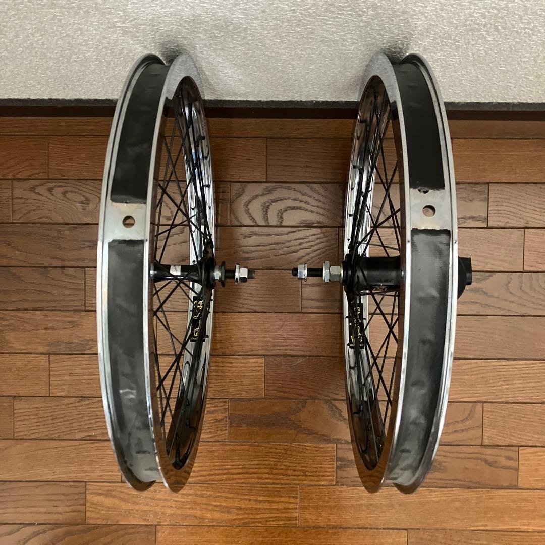 BMX 前後ホイール　SUZUE×PRIMO　NANKAI ×PRIMO