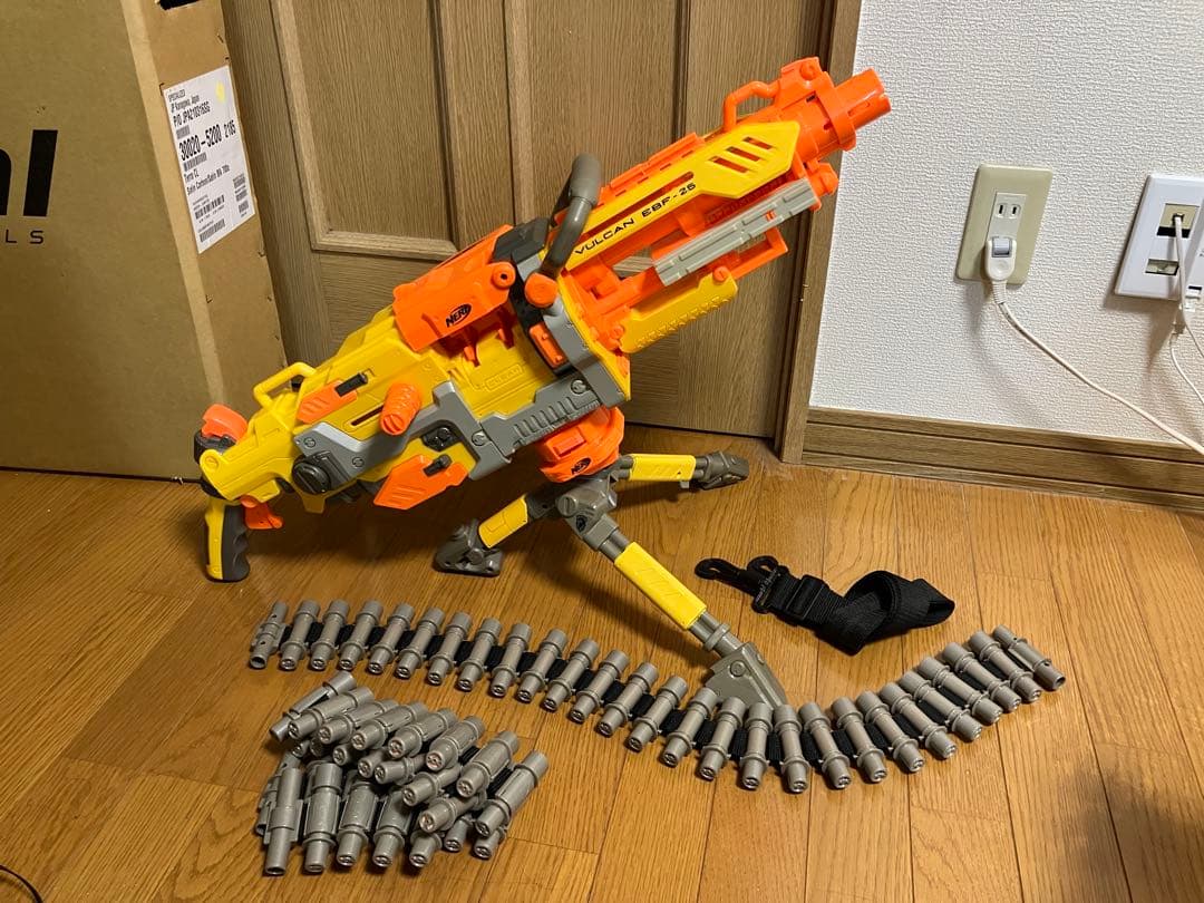 nerf N-STRIKE EBF-25 バルカン　箱以外完品　動作確認済み