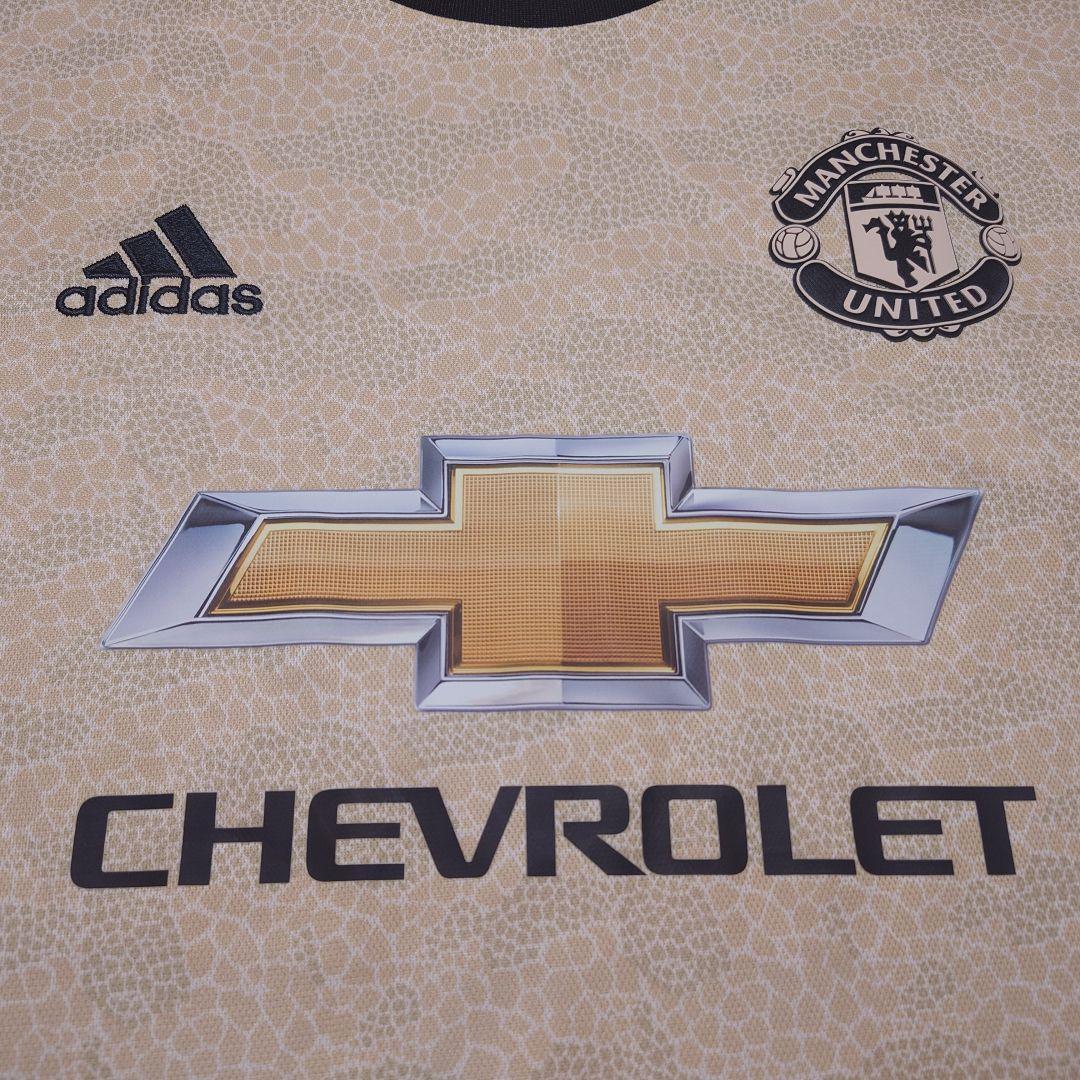 マンチェスターユナイテッド　コルベットビッグプリントユニフォーム　adidas