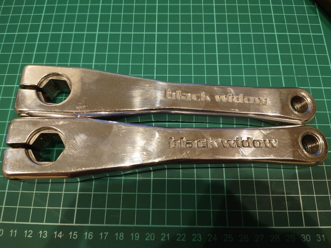 BMXクランクせット Odayssy Black Widow VINTAGE