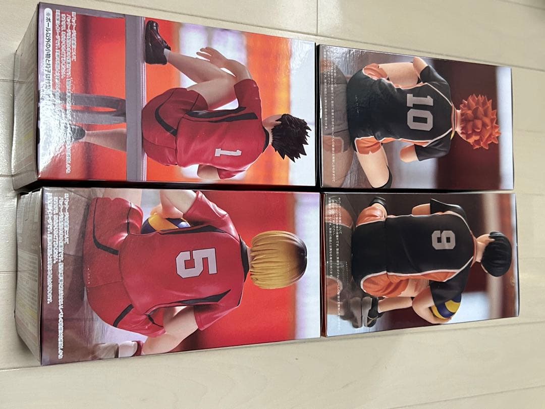 【新品未開封】ハイキュー　ぬーどるストッパー　4体セット