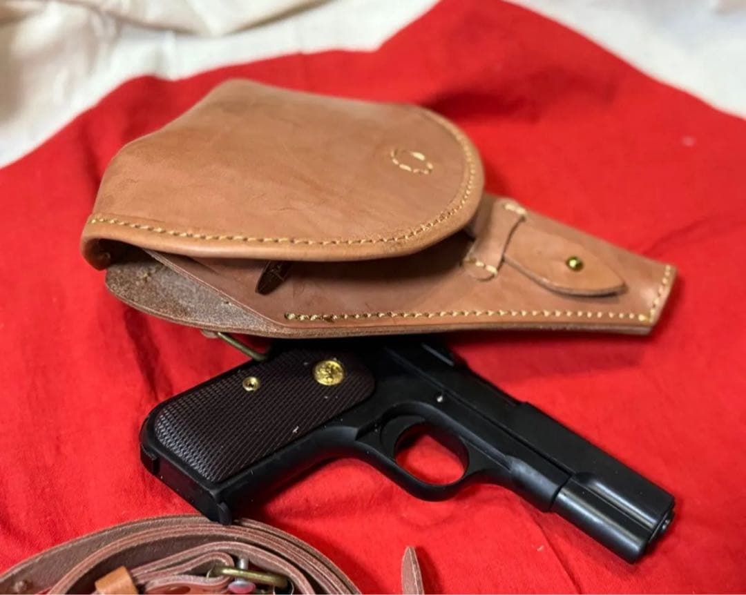 日本軍 将校用 コルト.32オート用拳銃嚢 ホルスター（レプリカ）コスプレ