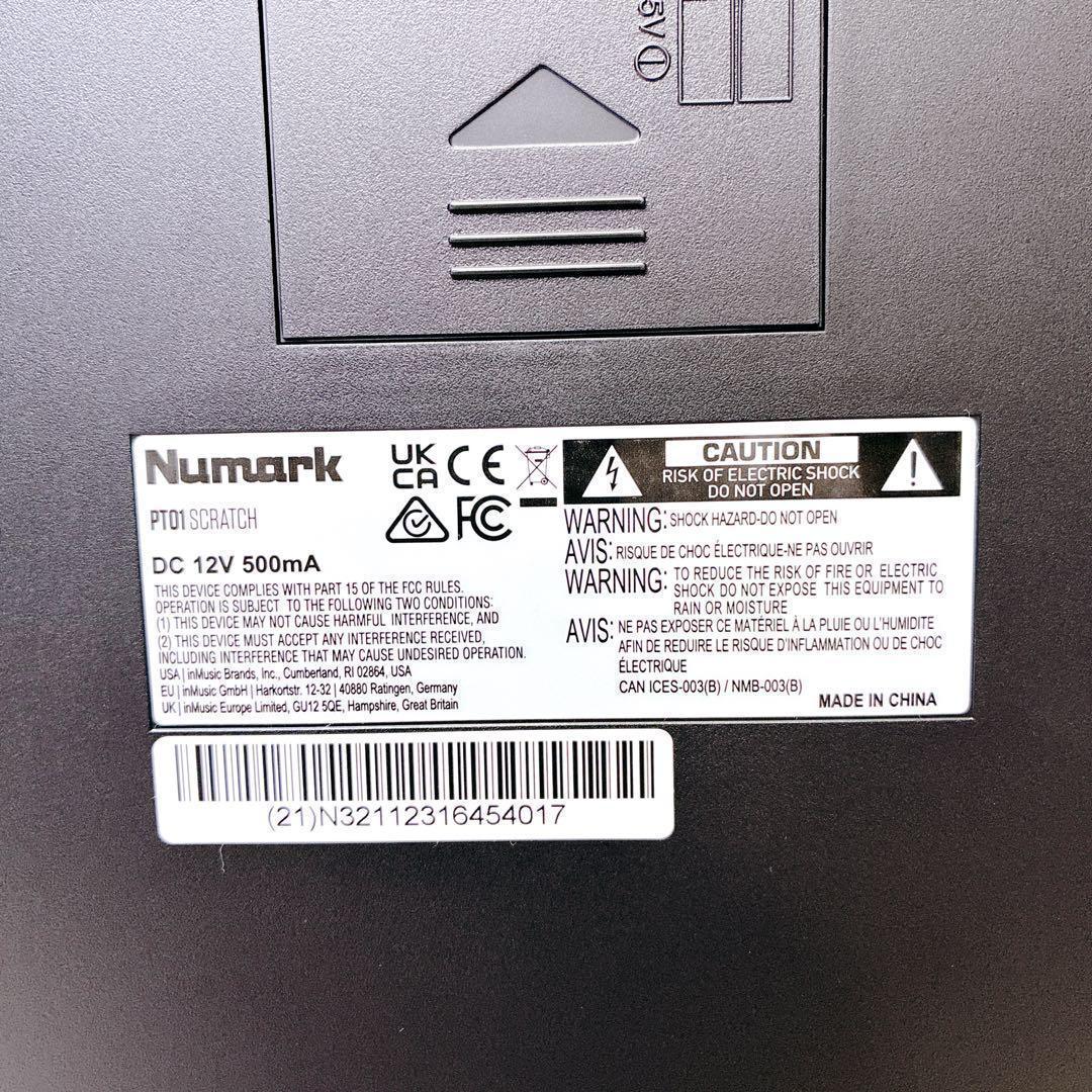 Numark PT01 SCRATCH ターンテーブル