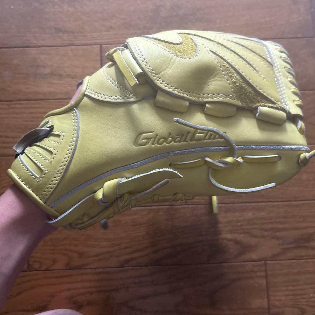 Global Elite 軟式グローブ ナチュラルライム