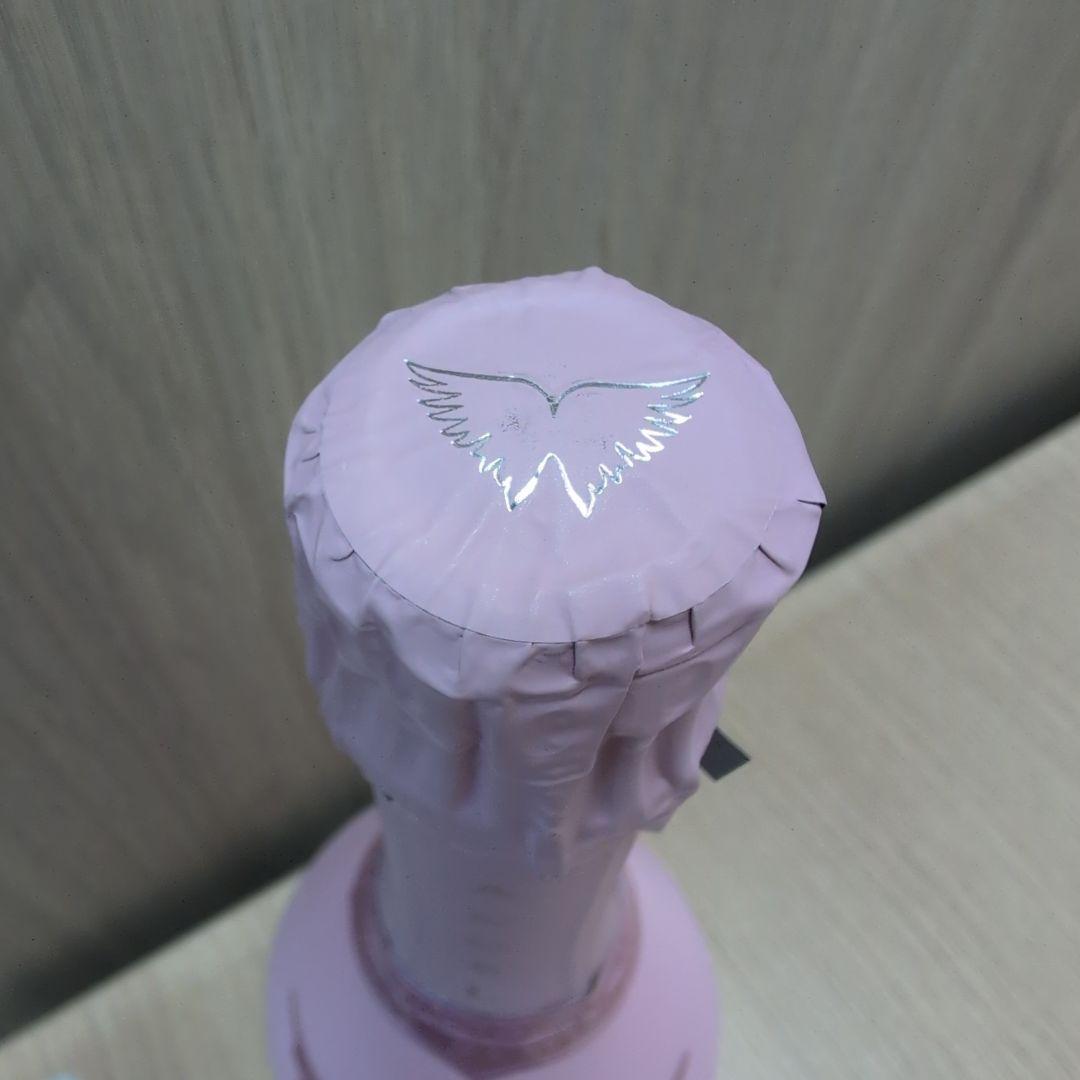 エンジェルドゥミセック ファーケース付き シャンパン ロゼ 未開栓