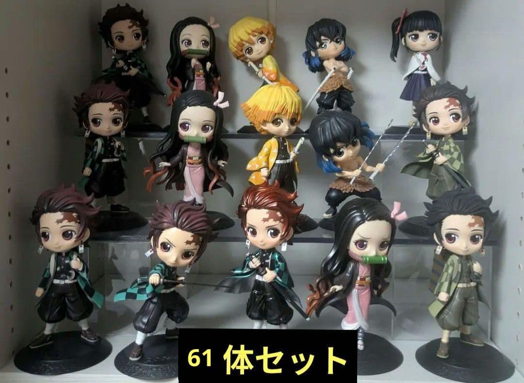 【計61体セットまとめ売り】　鬼滅の刃　Q-posket petit　箱有り