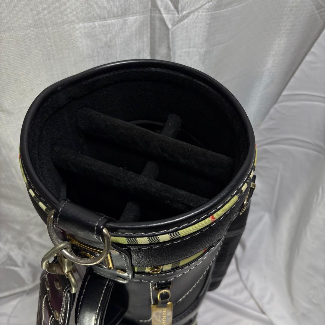 BURBERRY GOLF キャディバッグ 黒