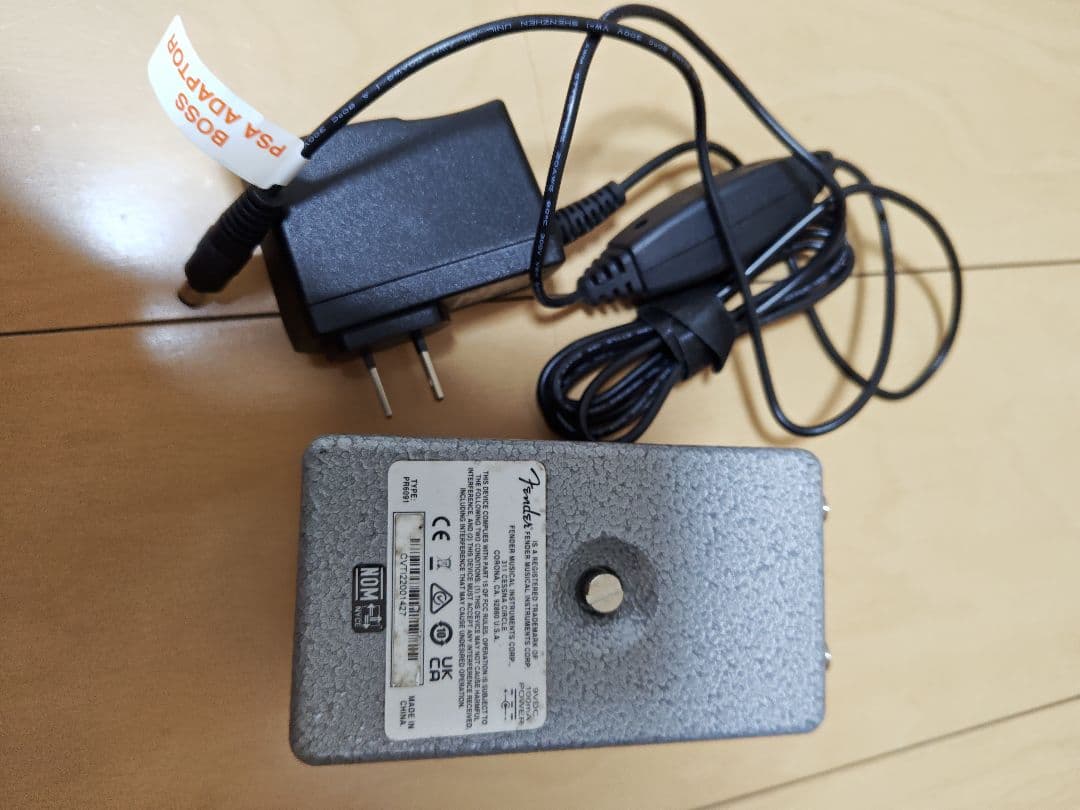Fender Delay エフェクター ACアダプター付き
