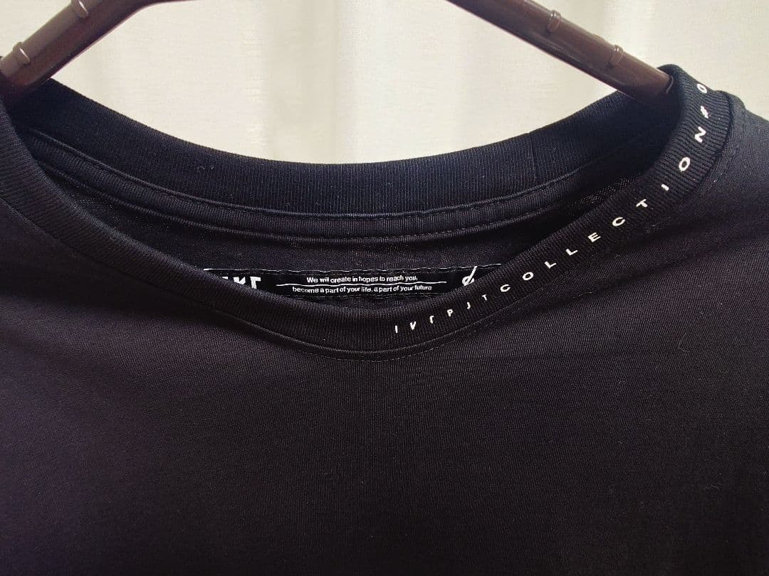 アイケーイー ＃013.5 SLIT T-SHIRT BLACK SIZE 1