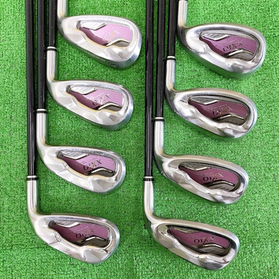 チ53★ゼクシオ8本レディースアイアンセット MP600L XXIO PINK
