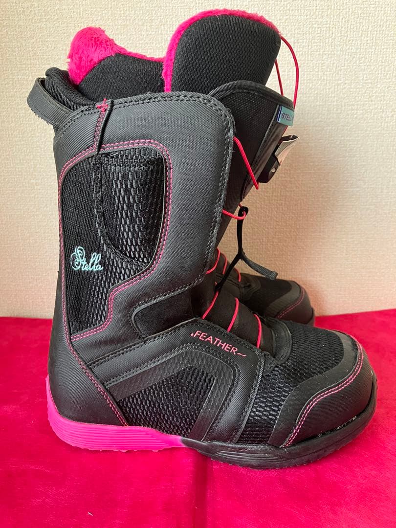 STELLA FEATHER スノーボードブーツ 23.5 レディース ステラ