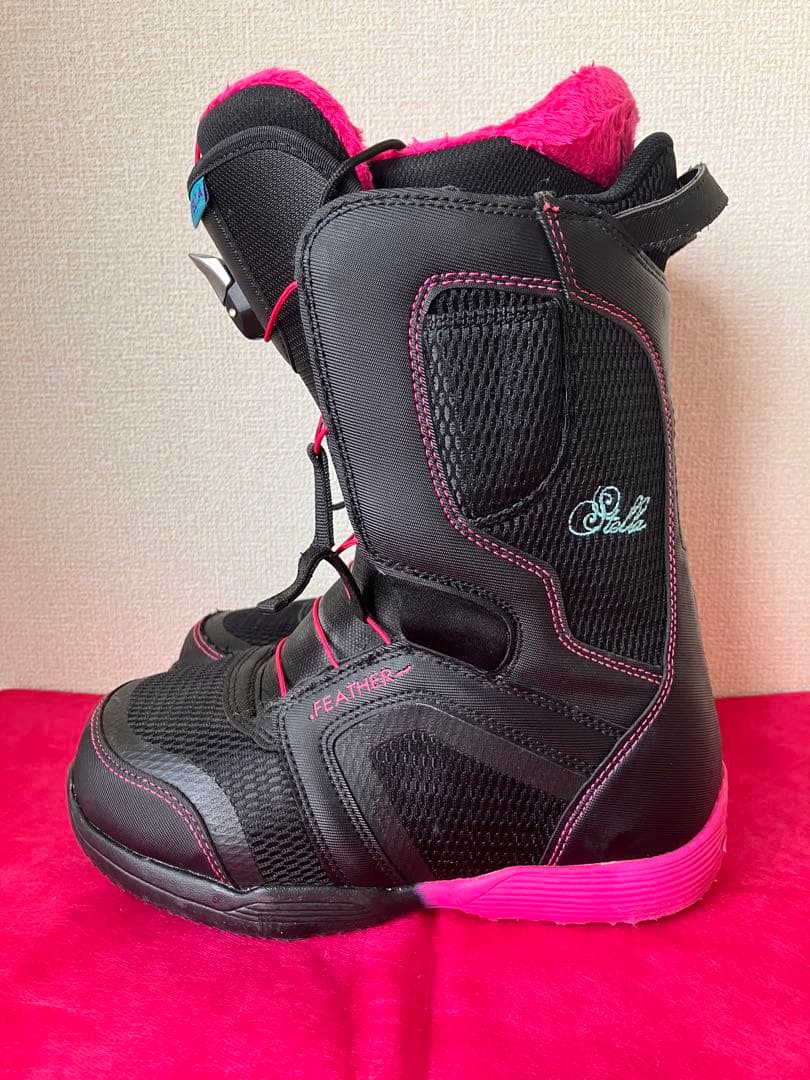 STELLA FEATHER スノーボードブーツ 23.5 レディース ステラ