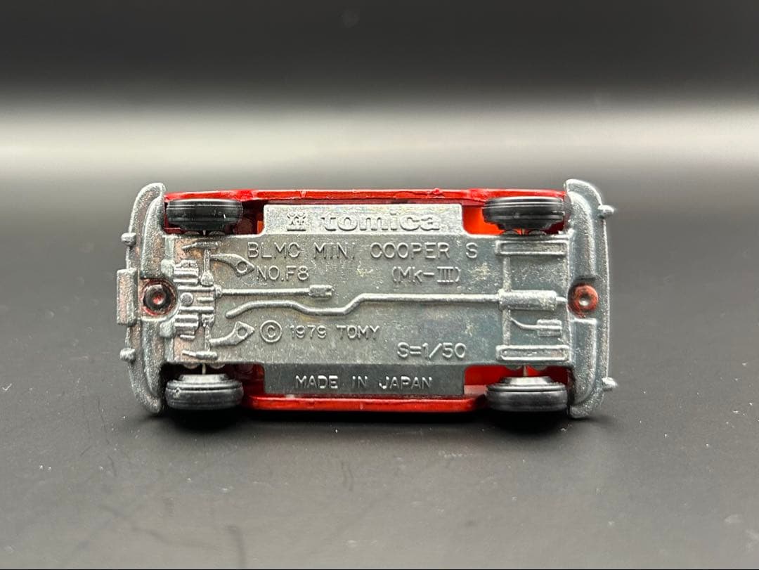 tomica ミニクーパー　トラフィック社　特注　日本製　トミカ　ミニカー