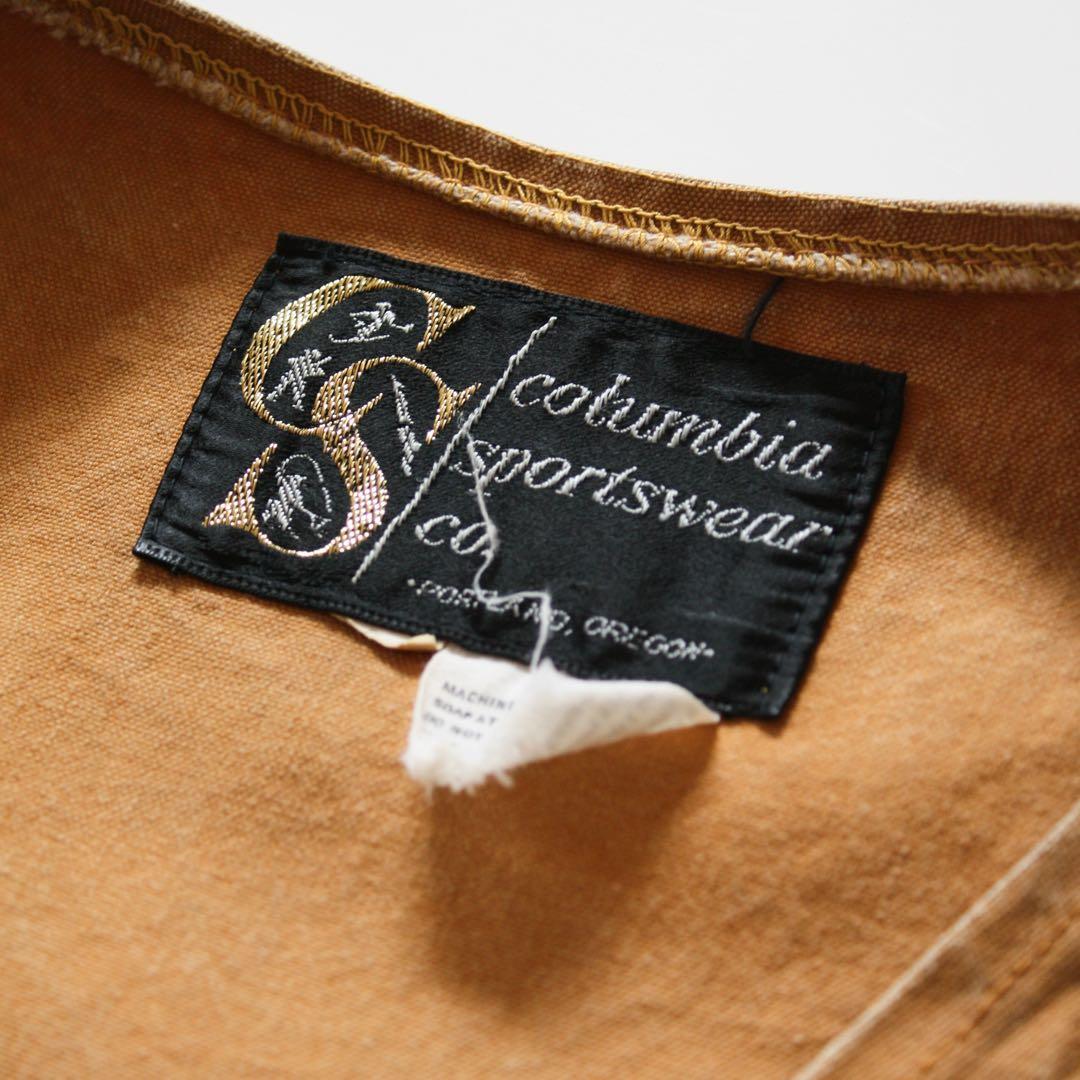 70s Columbia フィッシングベスト ダック地