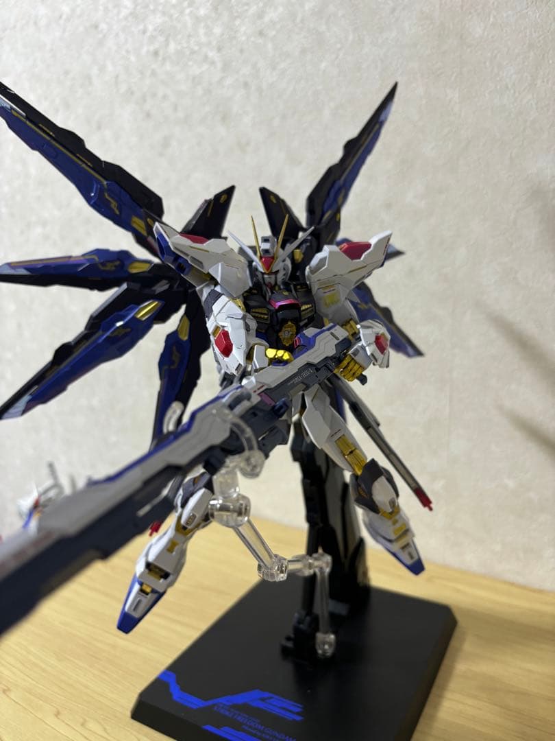 メタルビルドストライクフリーダムガンダム2024年ver＋光の翼エフェクトセット