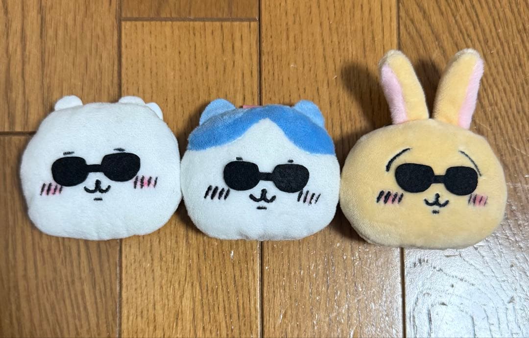 ちいかわ　ちいかわ観光　ノベルティ　サングラス　３種セット　レア