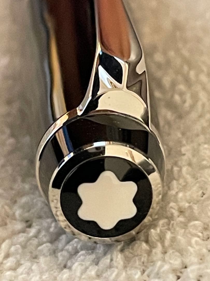 ◾️プラチナ美品◾️モンブラン◾️ボエム◾️キャップ式ボールペン◾️新品リフィル付属◾️
