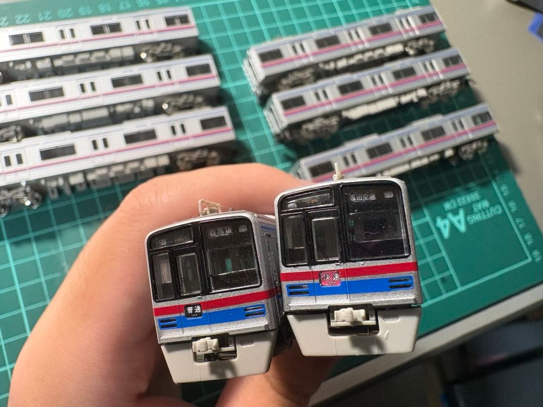 Nゲージ　加工品　京成 3700形 6次車 8両編成