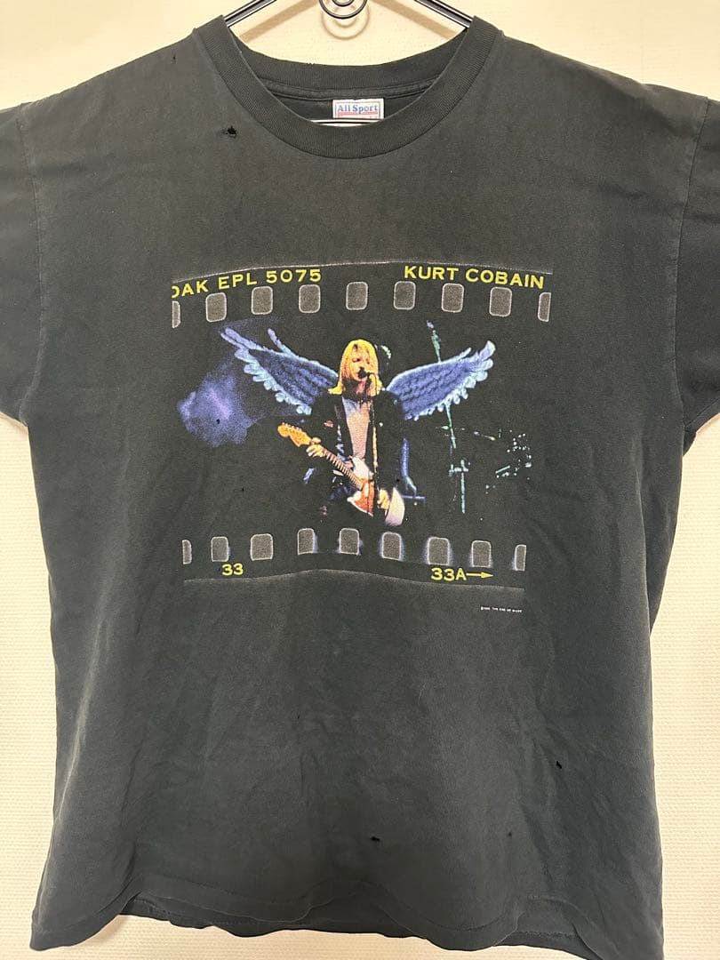 Cobain Tシャツ 　nirvāṇa 90s