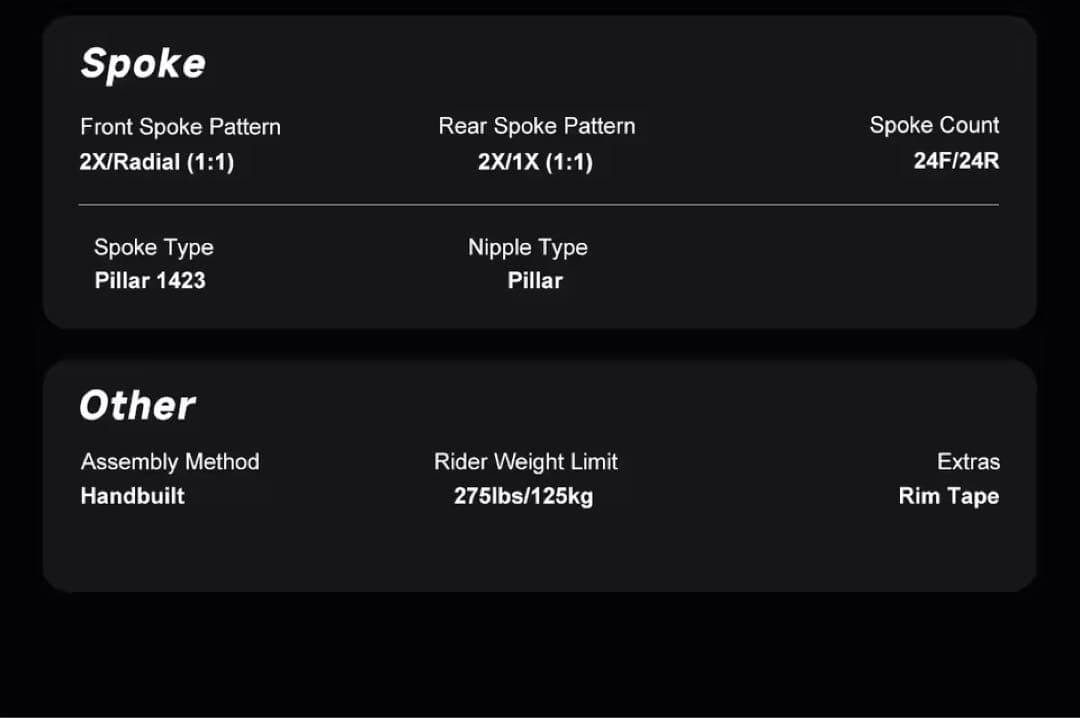 elite カーボンホイール 650B グラベル