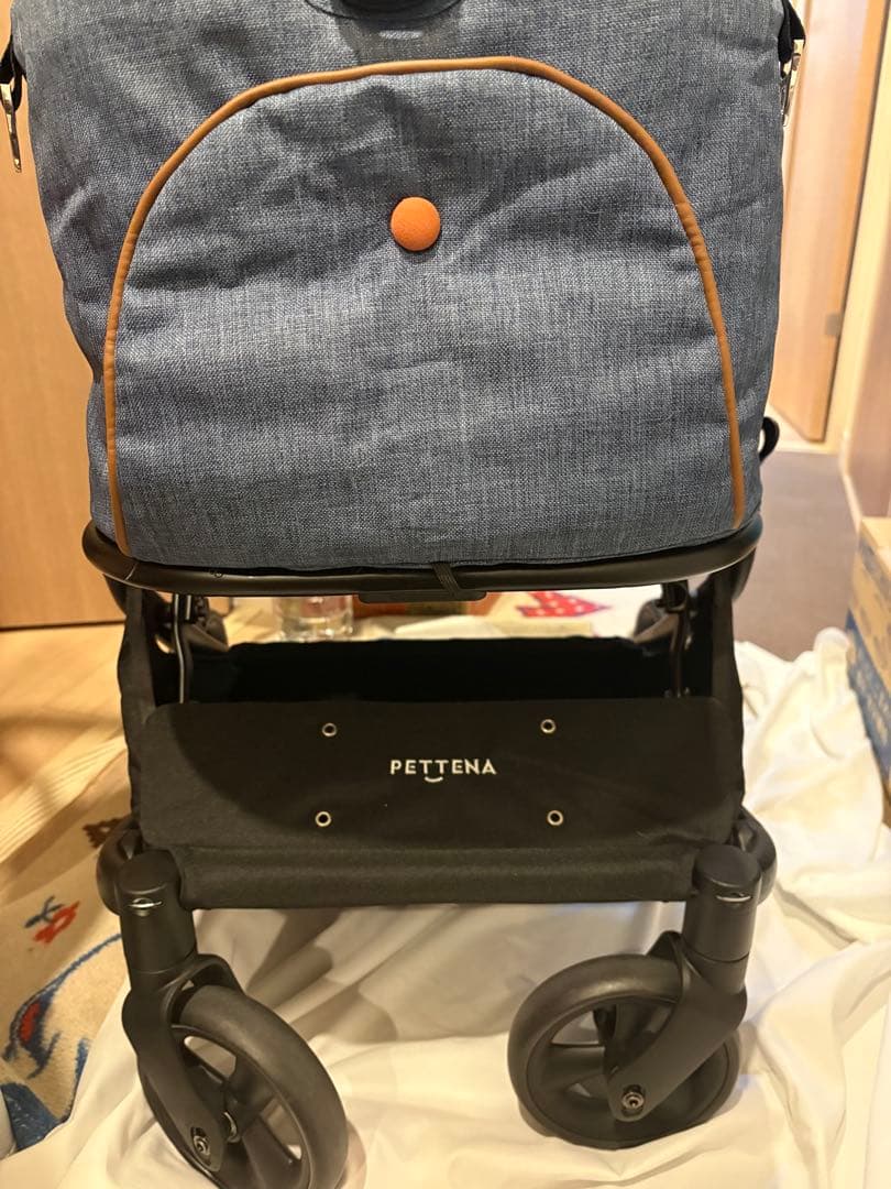 ペテナ　MILOU ワンタッチで全部折りたためる分離型ペットカート