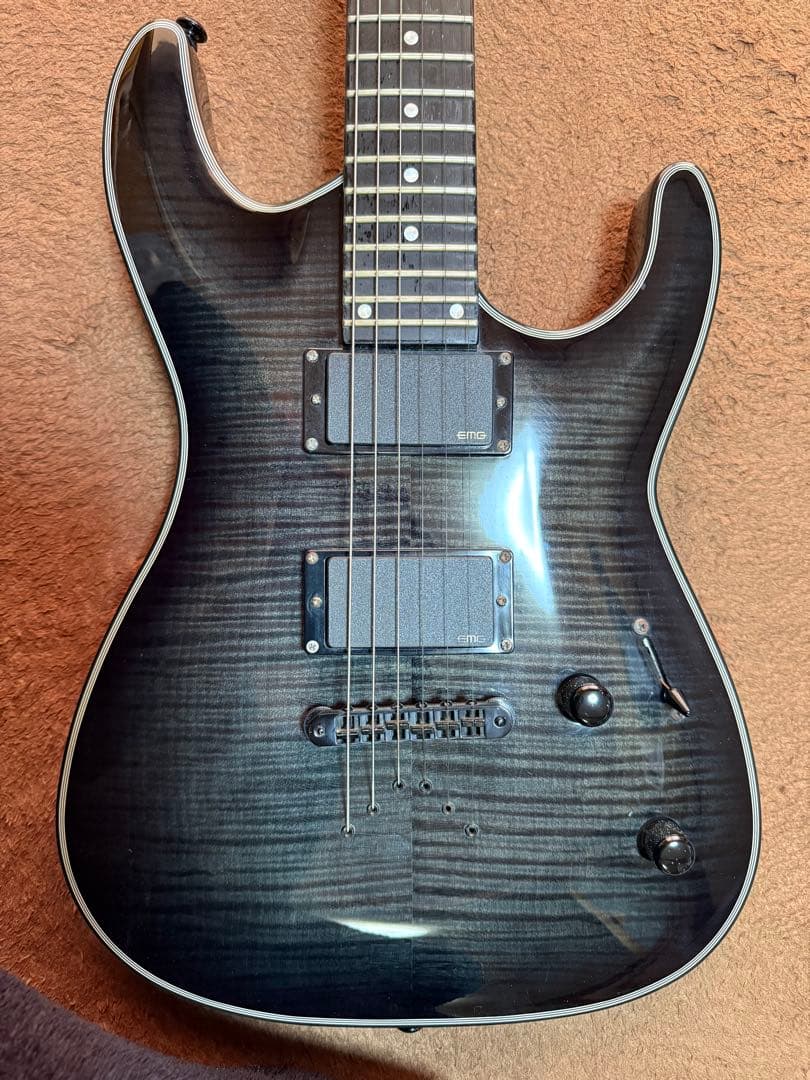 ギター Dean Custom 450 Flame Top EMG