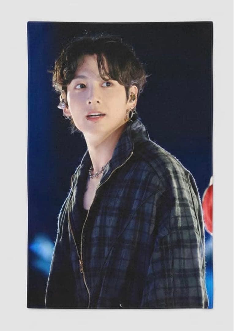 Jungkook ジョングク グク スローガンフェイスタオル 40×60cm