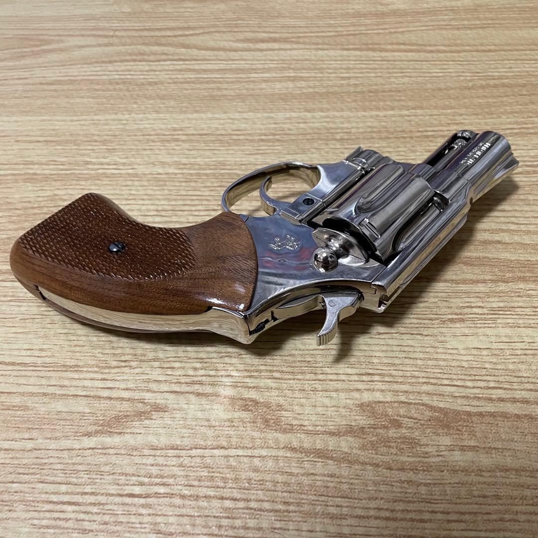 (現状品) タナカ コルト デテクティブスペシャル38 シルバー ガスリボルバー