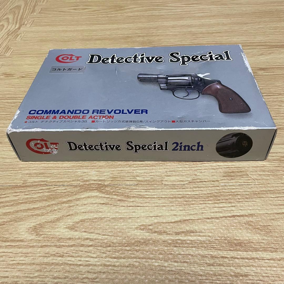 (現状品) タナカ コルト デテクティブスペシャル38 シルバー ガスリボルバー