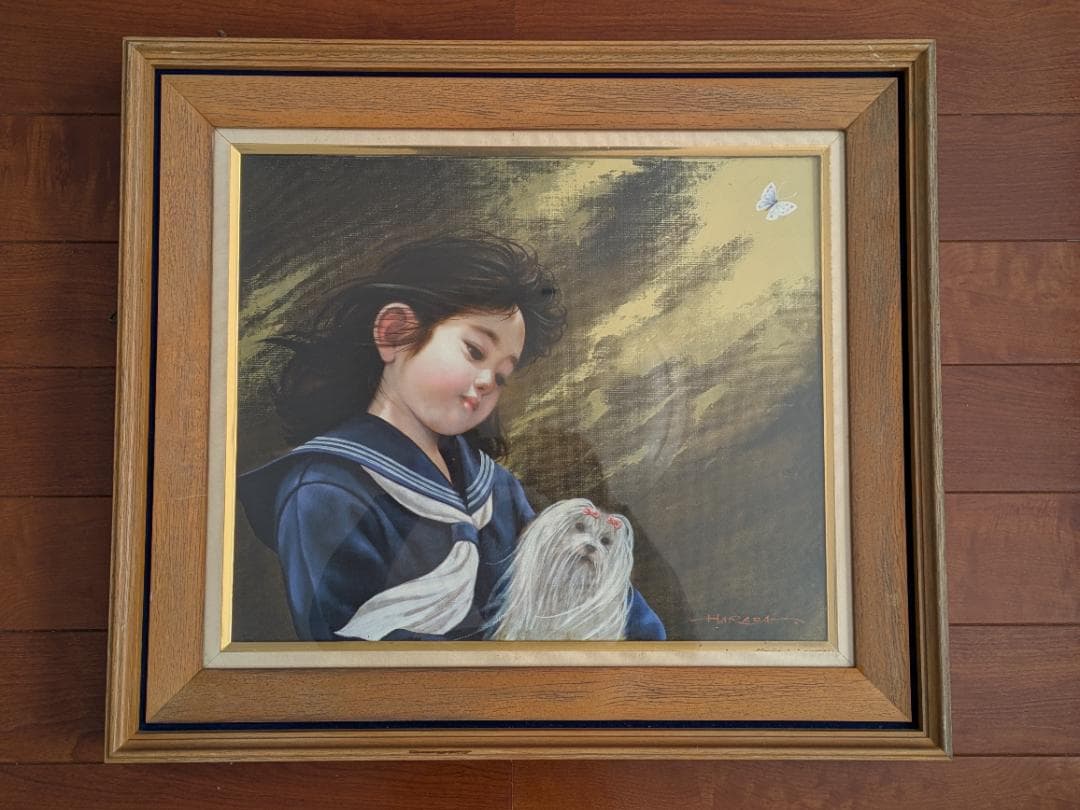 油絵、油彩画（８号）原田優