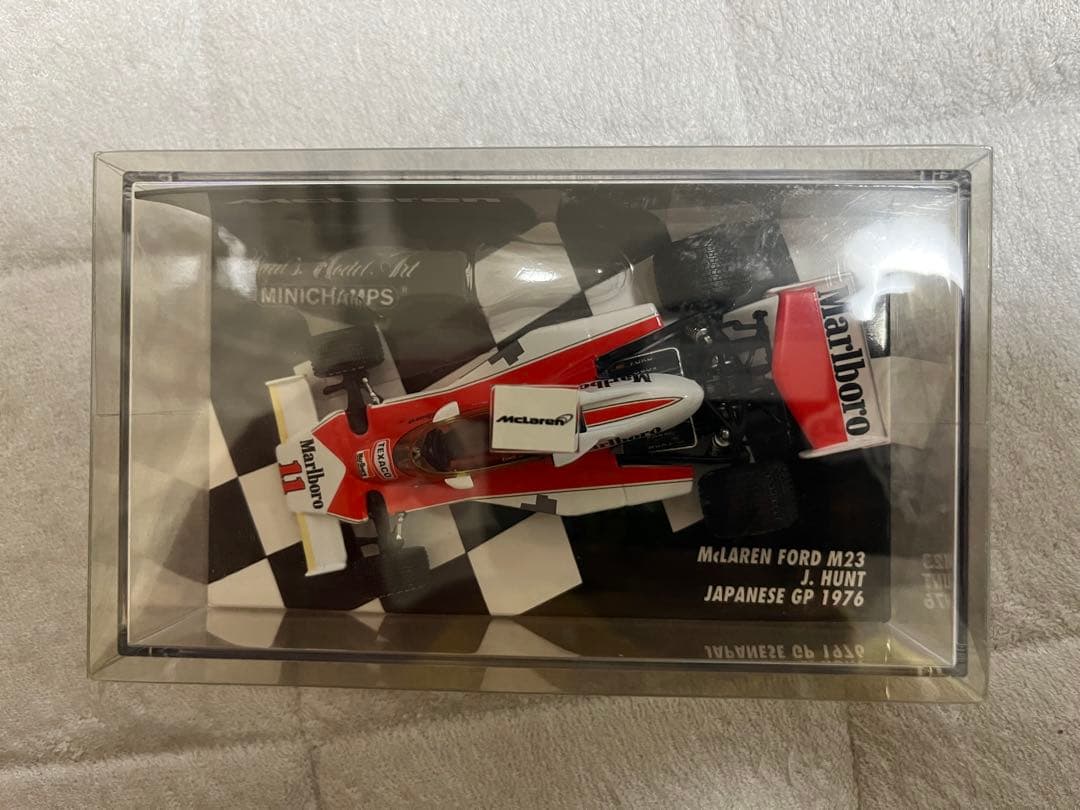 F1マクラーレンフォードM23 ジェームスハント 1976年日本GP ミニカー