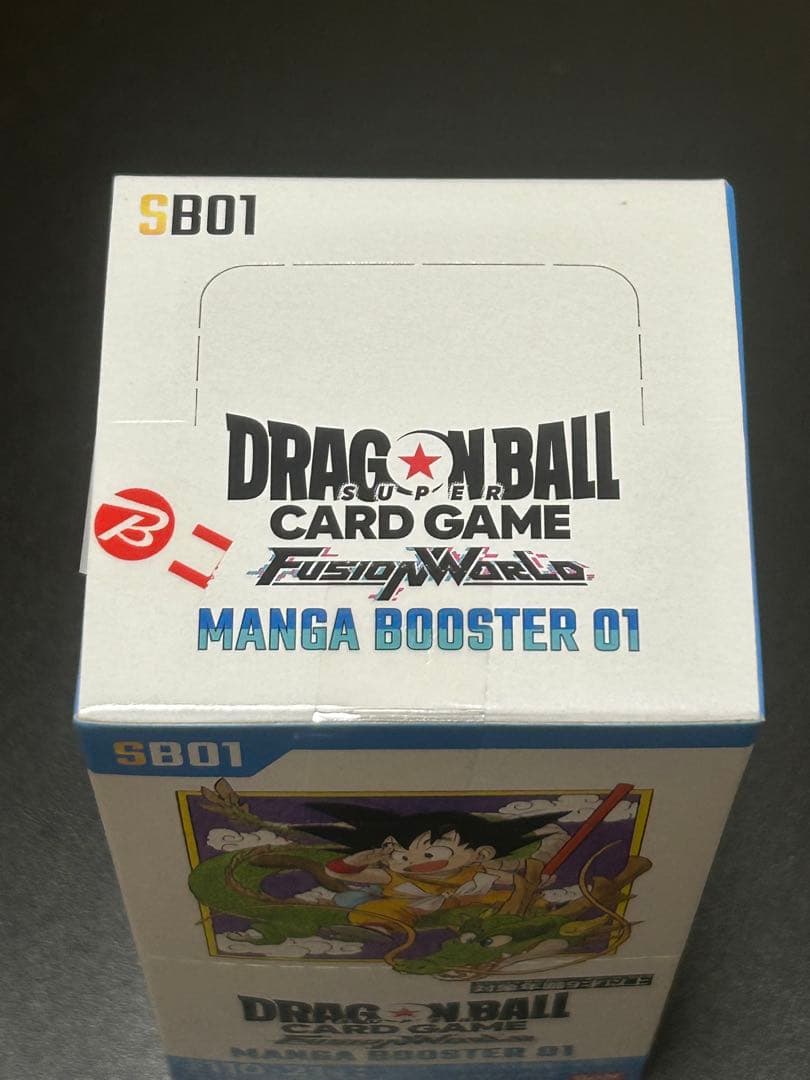 【新品未開封】ドラゴンボール MANGA BOOSTER 01テープ付き1BOX