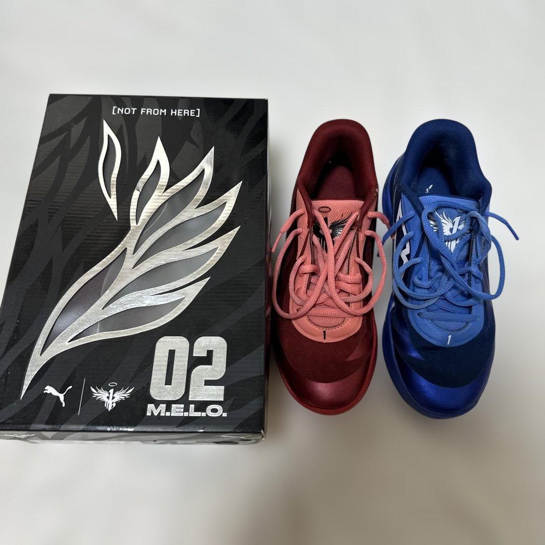 PUMA M.E.L.O. 02 赤/青 シューズ