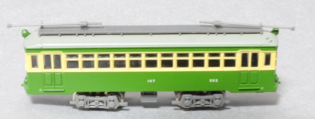 MODEMO　NT137　江ノ島電鉄100形”107号車”トロリーポール仕様
