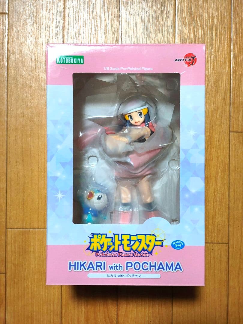 中古 ARTFX J ヒカリ with ポッチャマ 1/8 ポケットモンスター