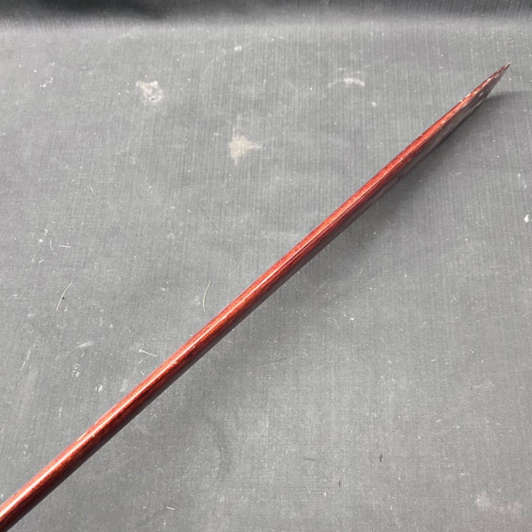 ▽※後右1105 アボリジニ 木製 槍 木彫り 彫刻 民族美術 部族 武具