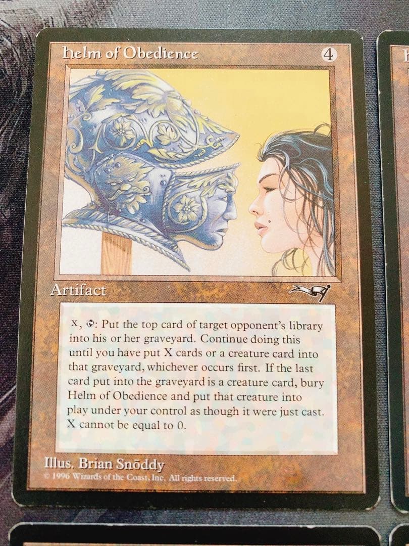 Helm of Obedience 4枚セット