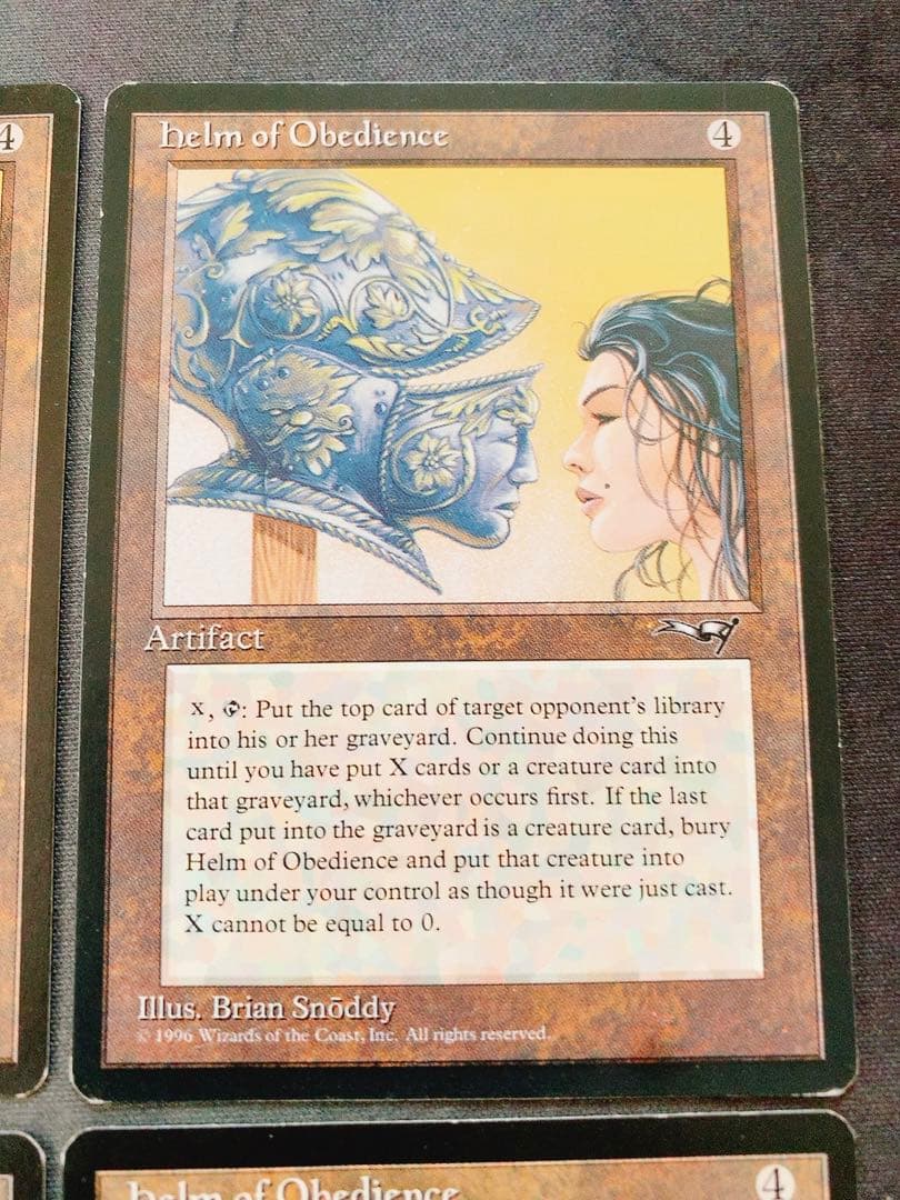 Helm of Obedience 4枚セット
