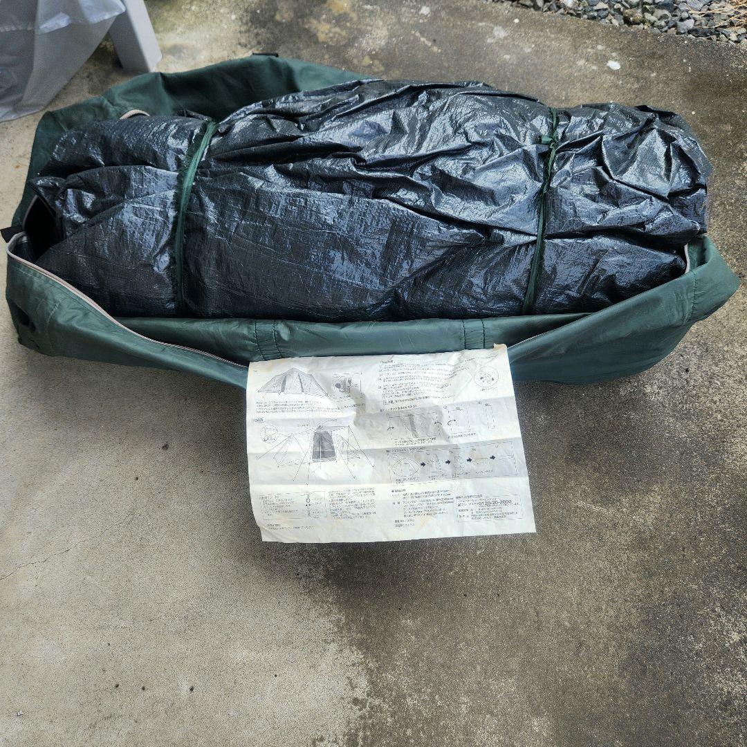 大容量3ルーム ドーム型 ワンタッチ式 キャンプテント(7人～用)