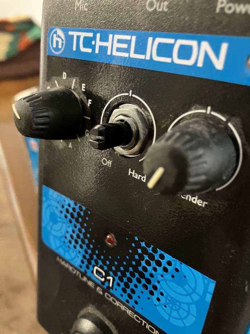 【動作確認済　訳あり】TC Helicon VoiceTone C1